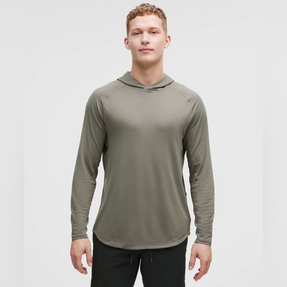 LULULEMON 🍋 Men's License to Train Hoodie XL - Sage Green